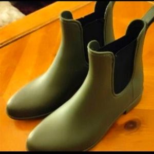 Capelli New York Olive Green Rain Boots Size 7